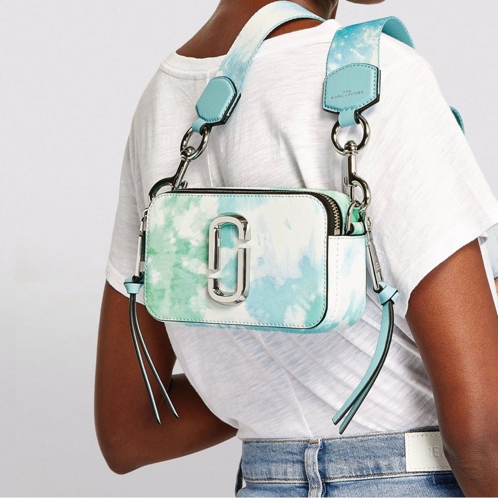 The Marc Jacob’s snapshot crossbody Tie-dye purse